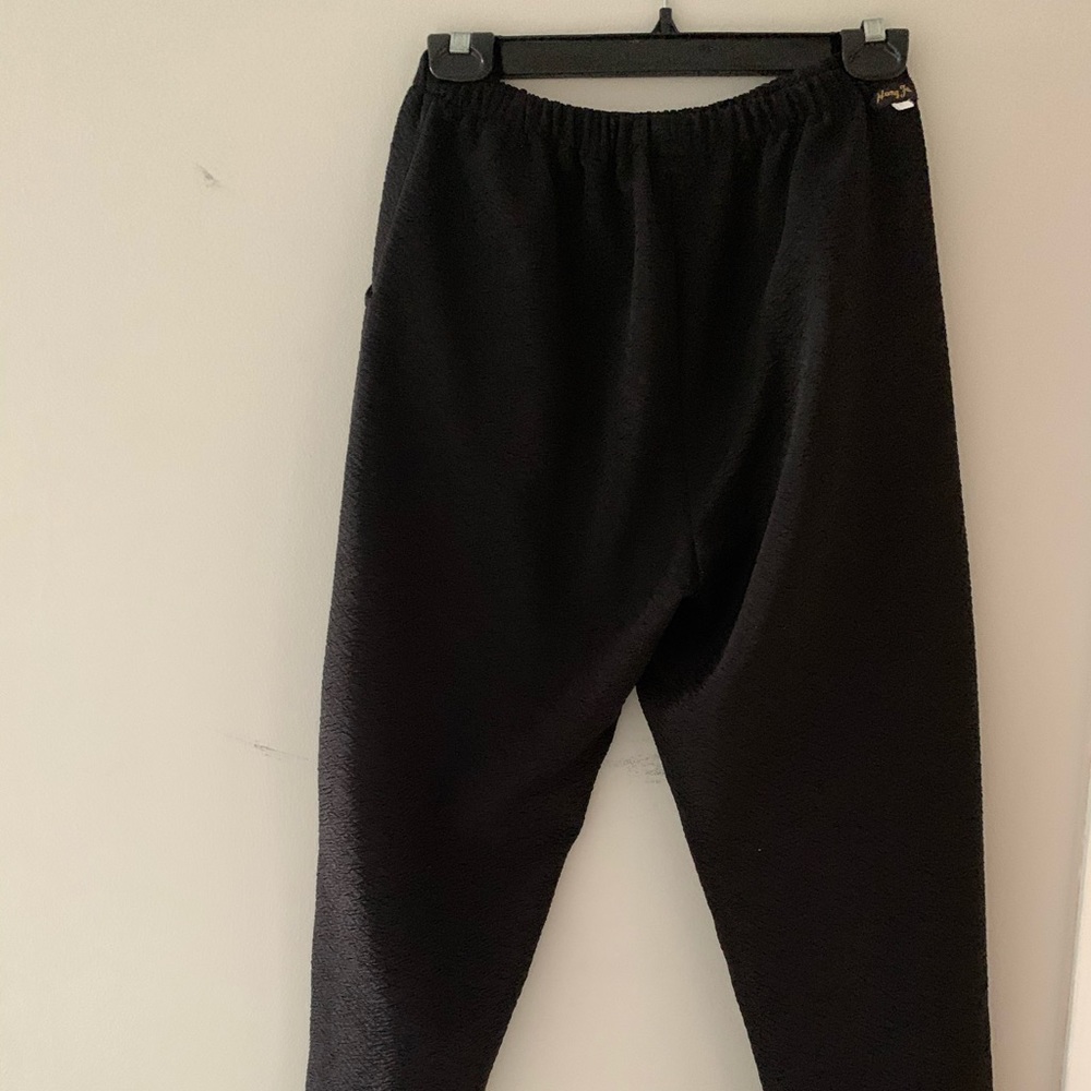 Vintage cropped loose trousers